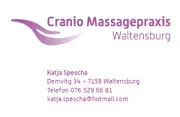 Pratica da massascha Cranio Vuorz / Cranio Massagepraxis Waltensburg