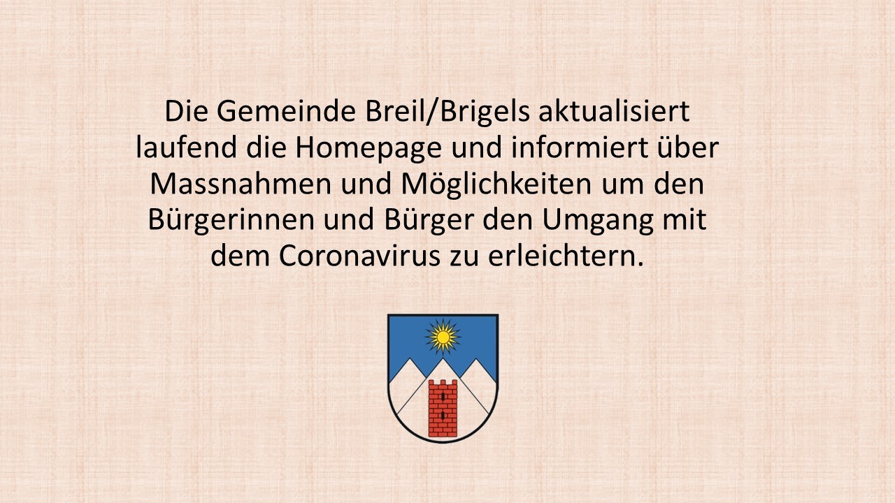 Aktuelles zum Coronavirus