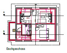 Gemütliche 1.5-Zimmerwohnung im Dachgeschoss zu vermieten